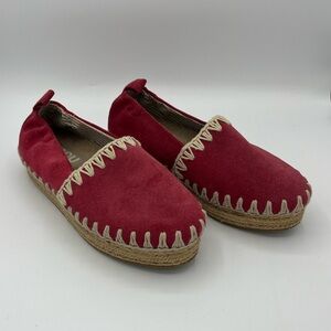 Red Mou Espardrilles Size 36
